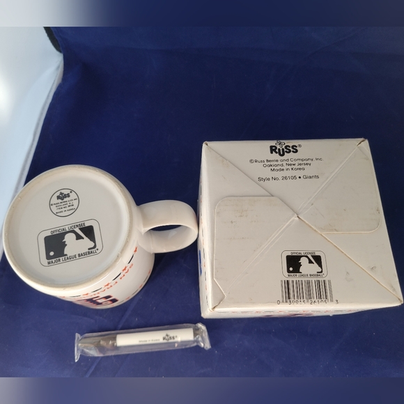 Vintage Russ San Francisco Giants Baseball Cup/Mug All Occasion Holiday/Kids - Picture 11 of 14